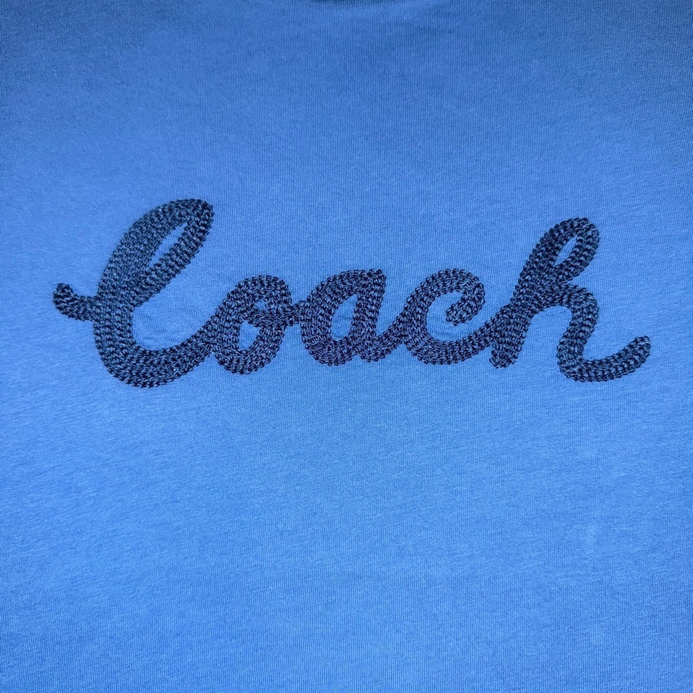 Coach Blue T-Shirt - Picture 3 of 6
